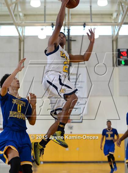 Thumbnail 1 in Rancho Christian vs. St. Bernard (CIF SS 5A Final) photogallery.