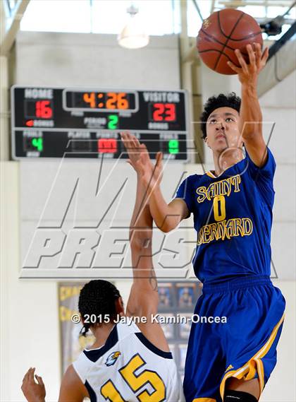 Thumbnail 3 in Rancho Christian vs. St. Bernard (CIF SS 5A Final) photogallery.