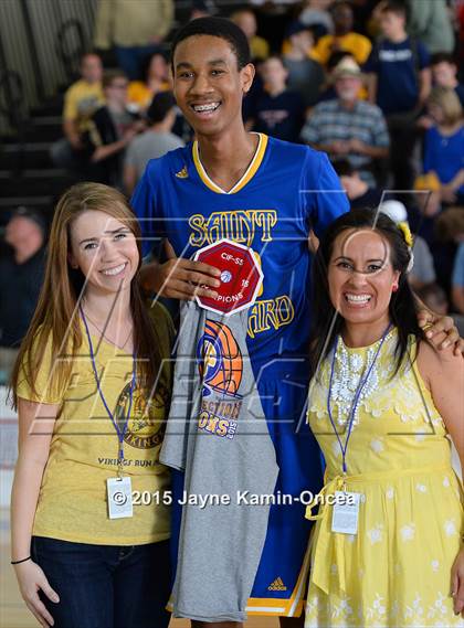 Thumbnail 3 in Rancho Christian vs. St. Bernard (CIF SS 5A Final) photogallery.