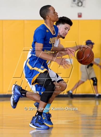 Thumbnail 2 in Rancho Christian vs. St. Bernard (CIF SS 5A Final) photogallery.