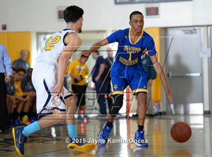 Thumbnail 2 in Rancho Christian vs. St. Bernard (CIF SS 5A Final) photogallery.