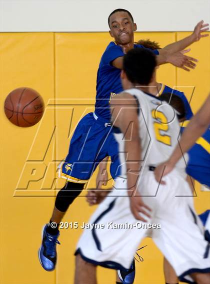 Thumbnail 3 in Rancho Christian vs. St. Bernard (CIF SS 5A Final) photogallery.