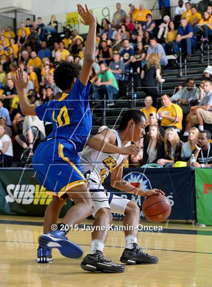 Thumbnail 1 in Rancho Christian vs. St. Bernard (CIF SS 5A Final) photogallery.