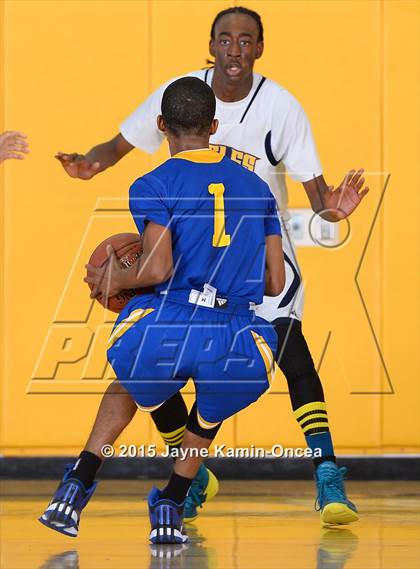 Thumbnail 2 in Rancho Christian vs. St. Bernard (CIF SS 5A Final) photogallery.
