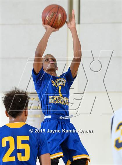 Thumbnail 2 in Rancho Christian vs. St. Bernard (CIF SS 5A Final) photogallery.