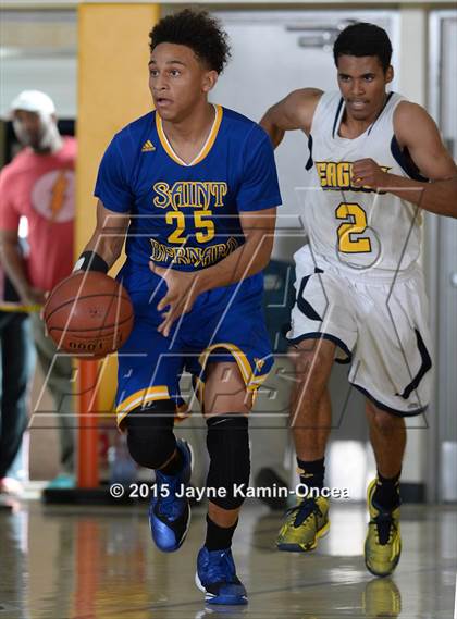 Thumbnail 3 in Rancho Christian vs. St. Bernard (CIF SS 5A Final) photogallery.