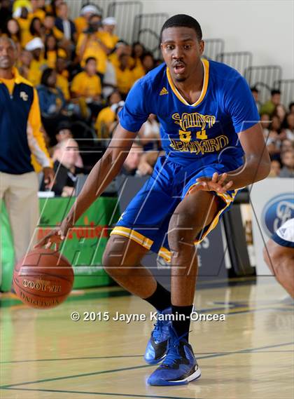 Thumbnail 1 in Rancho Christian vs. St. Bernard (CIF SS 5A Final) photogallery.