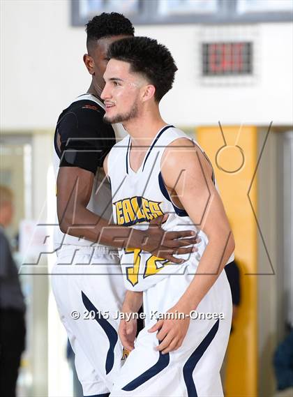 Thumbnail 3 in Rancho Christian vs. St. Bernard (CIF SS 5A Final) photogallery.