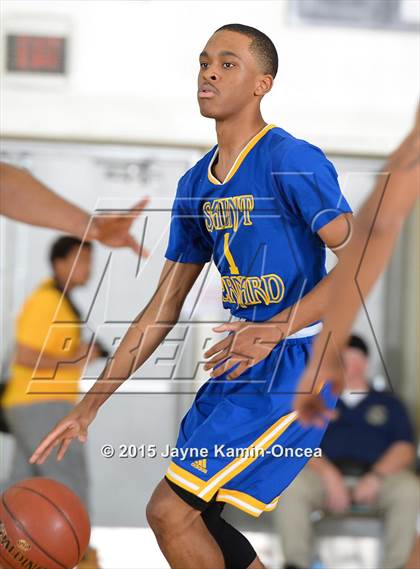 Thumbnail 2 in Rancho Christian vs. St. Bernard (CIF SS 5A Final) photogallery.
