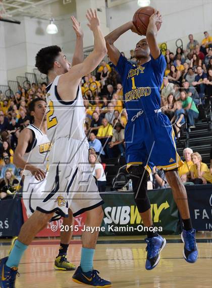 Thumbnail 2 in Rancho Christian vs. St. Bernard (CIF SS 5A Final) photogallery.