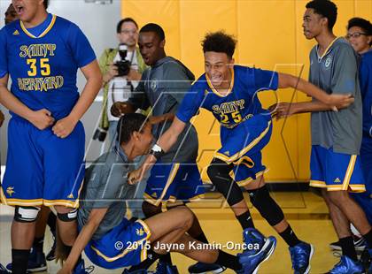 Thumbnail 3 in Rancho Christian vs. St. Bernard (CIF SS 5A Final) photogallery.