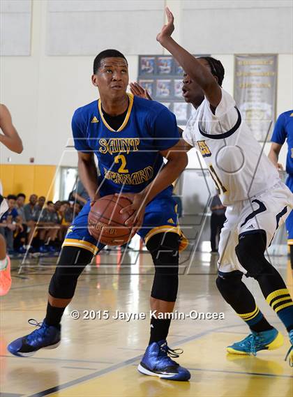 Thumbnail 2 in Rancho Christian vs. St. Bernard (CIF SS 5A Final) photogallery.