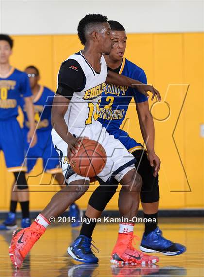 Thumbnail 1 in Rancho Christian vs. St. Bernard (CIF SS 5A Final) photogallery.