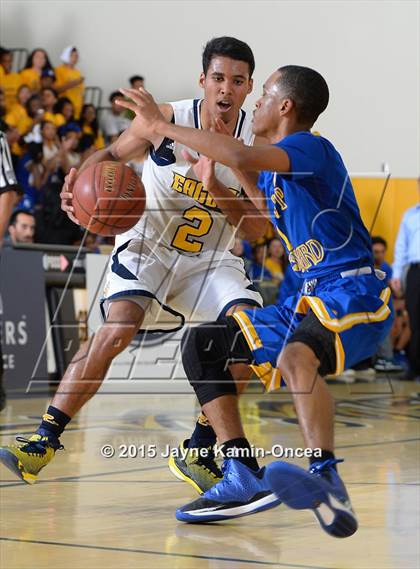 Thumbnail 3 in Rancho Christian vs. St. Bernard (CIF SS 5A Final) photogallery.