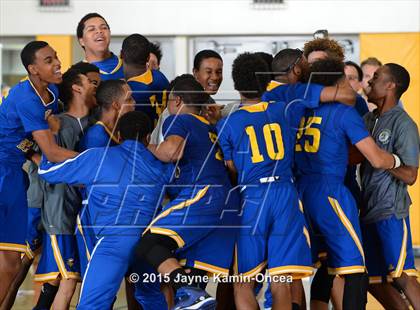 Thumbnail 2 in Rancho Christian vs. St. Bernard (CIF SS 5A Final) photogallery.