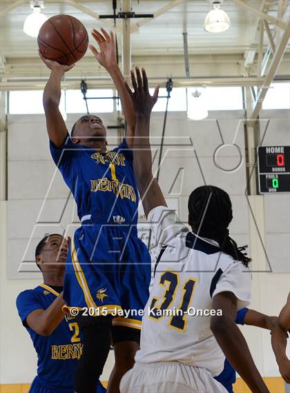 Thumbnail 1 in Rancho Christian vs. St. Bernard (CIF SS 5A Final) photogallery.