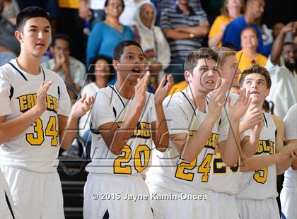 Thumbnail 3 in Rancho Christian vs. St. Bernard (CIF SS 5A Final) photogallery.
