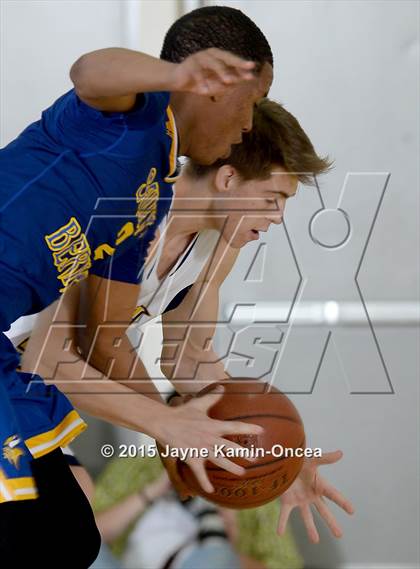 Thumbnail 3 in Rancho Christian vs. St. Bernard (CIF SS 5A Final) photogallery.