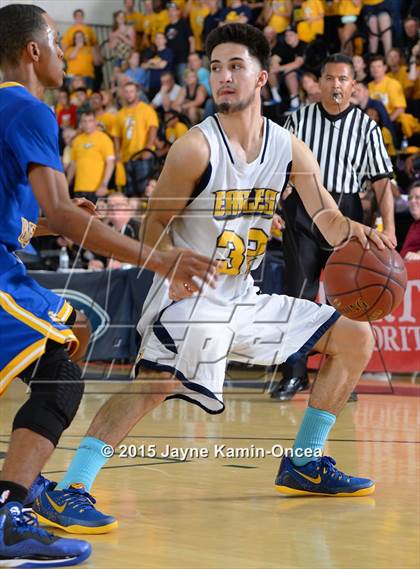 Thumbnail 1 in Rancho Christian vs. St. Bernard (CIF SS 5A Final) photogallery.