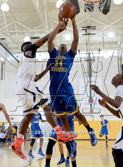 Thumbnail 2 in Rancho Christian vs. St. Bernard (CIF SS 5A Final) photogallery.