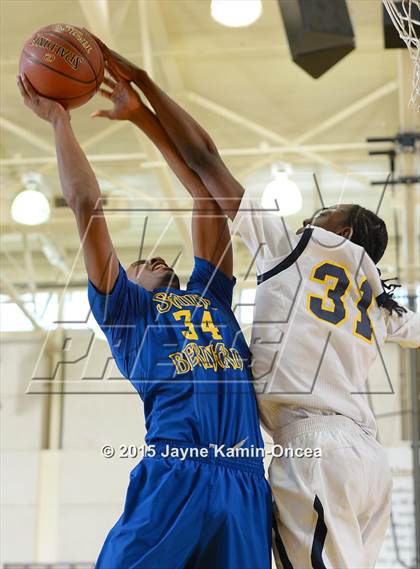 Thumbnail 3 in Rancho Christian vs. St. Bernard (CIF SS 5A Final) photogallery.