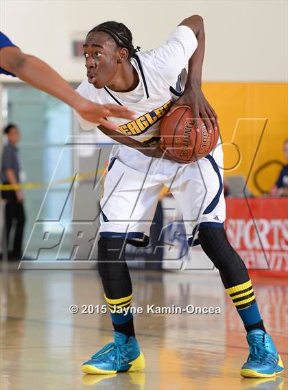 Thumbnail 3 in Rancho Christian vs. St. Bernard (CIF SS 5A Final) photogallery.