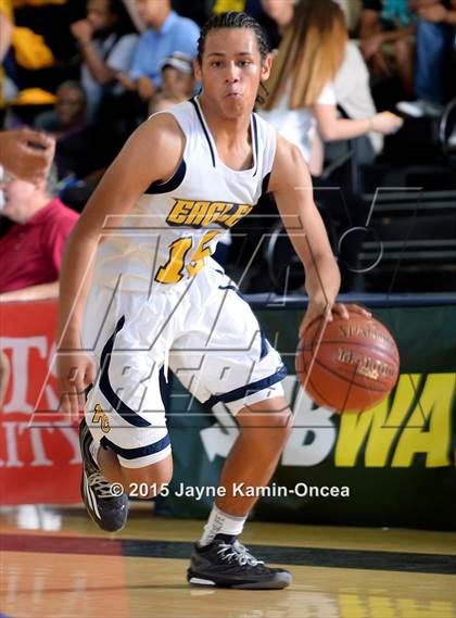 Thumbnail 3 in Rancho Christian vs. St. Bernard (CIF SS 5A Final) photogallery.