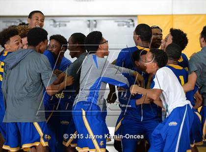 Thumbnail 1 in Rancho Christian vs. St. Bernard (CIF SS 5A Final) photogallery.