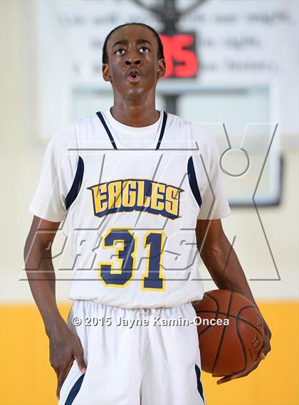 Thumbnail 1 in Rancho Christian vs. St. Bernard (CIF SS 5A Final) photogallery.