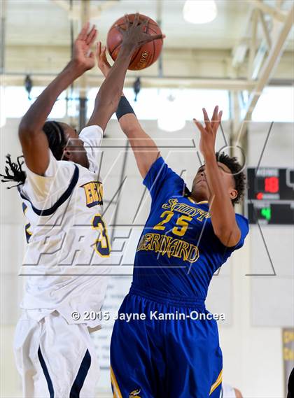 Thumbnail 3 in Rancho Christian vs. St. Bernard (CIF SS 5A Final) photogallery.