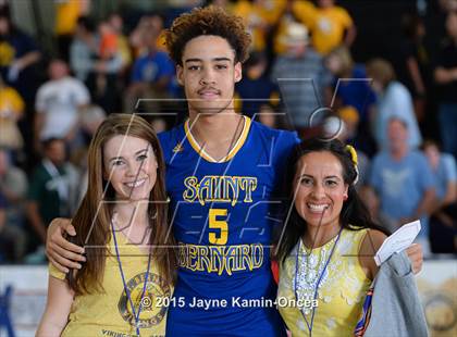 Thumbnail 2 in Rancho Christian vs. St. Bernard (CIF SS 5A Final) photogallery.