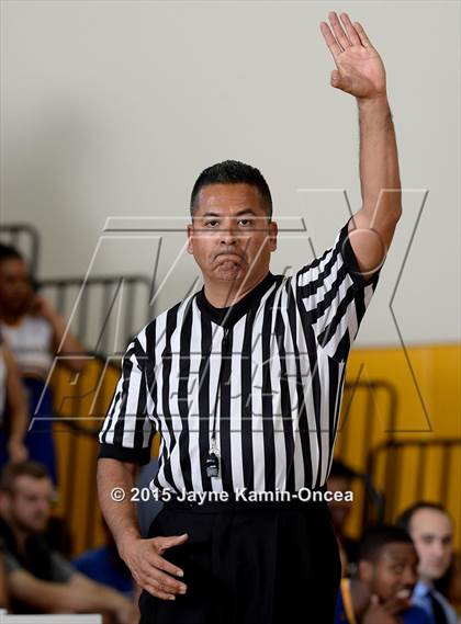 Thumbnail 1 in Rancho Christian vs. St. Bernard (CIF SS 5A Final) photogallery.