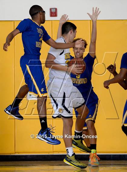 Thumbnail 3 in Rancho Christian vs. St. Bernard (CIF SS 5A Final) photogallery.