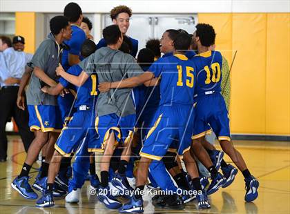 Thumbnail 3 in Rancho Christian vs. St. Bernard (CIF SS 5A Final) photogallery.