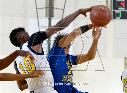 Thumbnail 2 in Rancho Christian vs. St. Bernard (CIF SS 5A Final) photogallery.