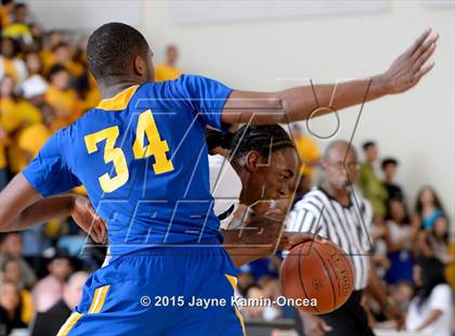 Thumbnail 2 in Rancho Christian vs. St. Bernard (CIF SS 5A Final) photogallery.