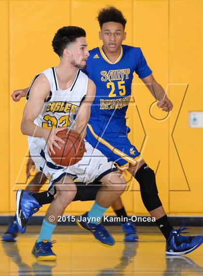 Thumbnail 3 in Rancho Christian vs. St. Bernard (CIF SS 5A Final) photogallery.