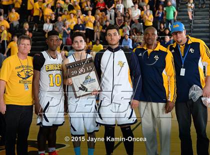 Thumbnail 1 in Rancho Christian vs. St. Bernard (CIF SS 5A Final) photogallery.