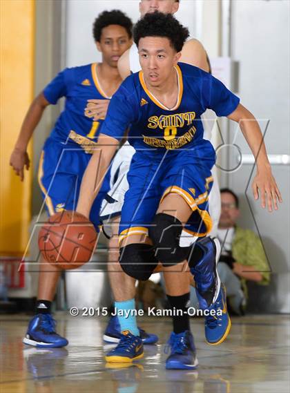 Thumbnail 2 in Rancho Christian vs. St. Bernard (CIF SS 5A Final) photogallery.