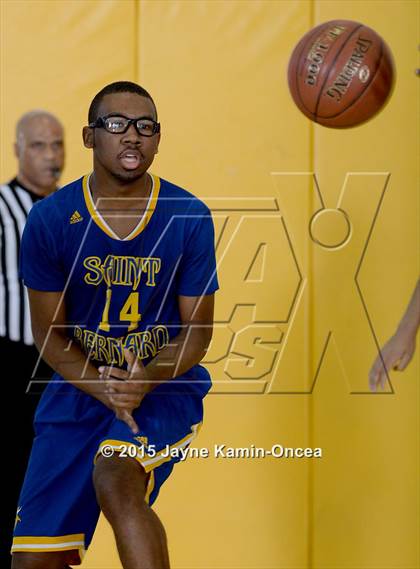 Thumbnail 1 in Rancho Christian vs. St. Bernard (CIF SS 5A Final) photogallery.
