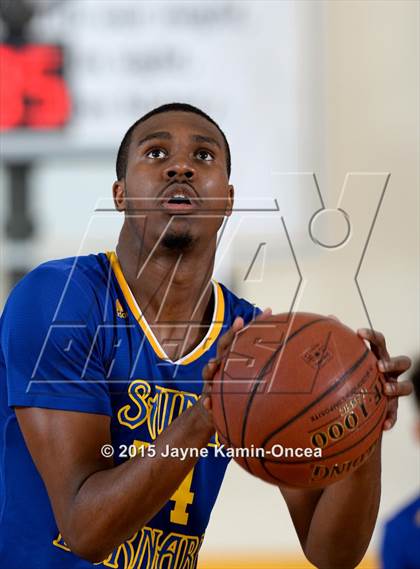 Thumbnail 2 in Rancho Christian vs. St. Bernard (CIF SS 5A Final) photogallery.
