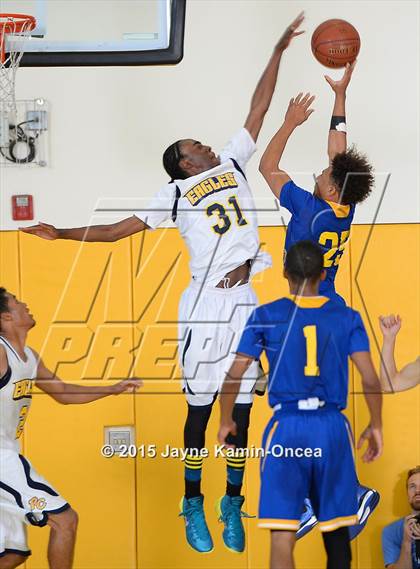 Thumbnail 2 in Rancho Christian vs. St. Bernard (CIF SS 5A Final) photogallery.