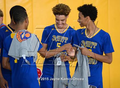 Thumbnail 2 in Rancho Christian vs. St. Bernard (CIF SS 5A Final) photogallery.