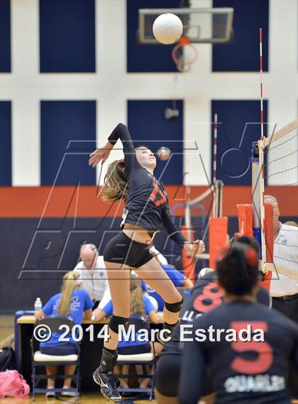 Thumbnail 1 in Calvary Christian vs. Carrollwood Day (Indian Rocks Pre-Season Varsity Tournament) photogallery.