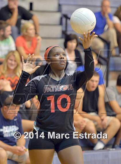Thumbnail 2 in Calvary Christian vs. Carrollwood Day (Indian Rocks Pre-Season Varsity Tournament) photogallery.