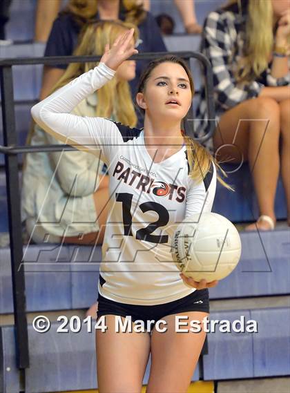 Thumbnail 2 in Calvary Christian vs. Carrollwood Day (Indian Rocks Pre-Season Varsity Tournament) photogallery.