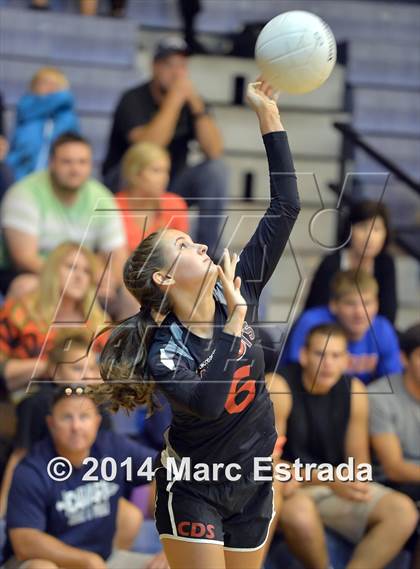 Thumbnail 3 in Calvary Christian vs. Carrollwood Day (Indian Rocks Pre-Season Varsity Tournament) photogallery.