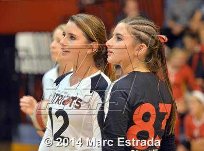 Thumbnail 3 in Calvary Christian vs. Carrollwood Day (Indian Rocks Pre-Season Varsity Tournament) photogallery.
