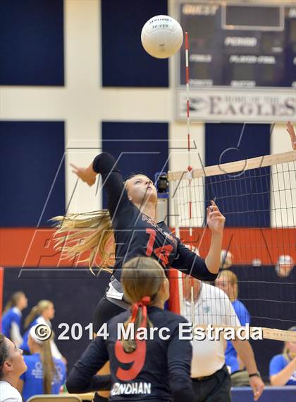 Thumbnail 1 in Calvary Christian vs. Carrollwood Day (Indian Rocks Pre-Season Varsity Tournament) photogallery.