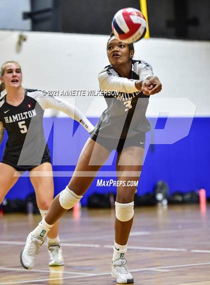 Thumbnail 3 in Hamilton vs. The First Academy (Nike Tournament of Champions) photogallery.